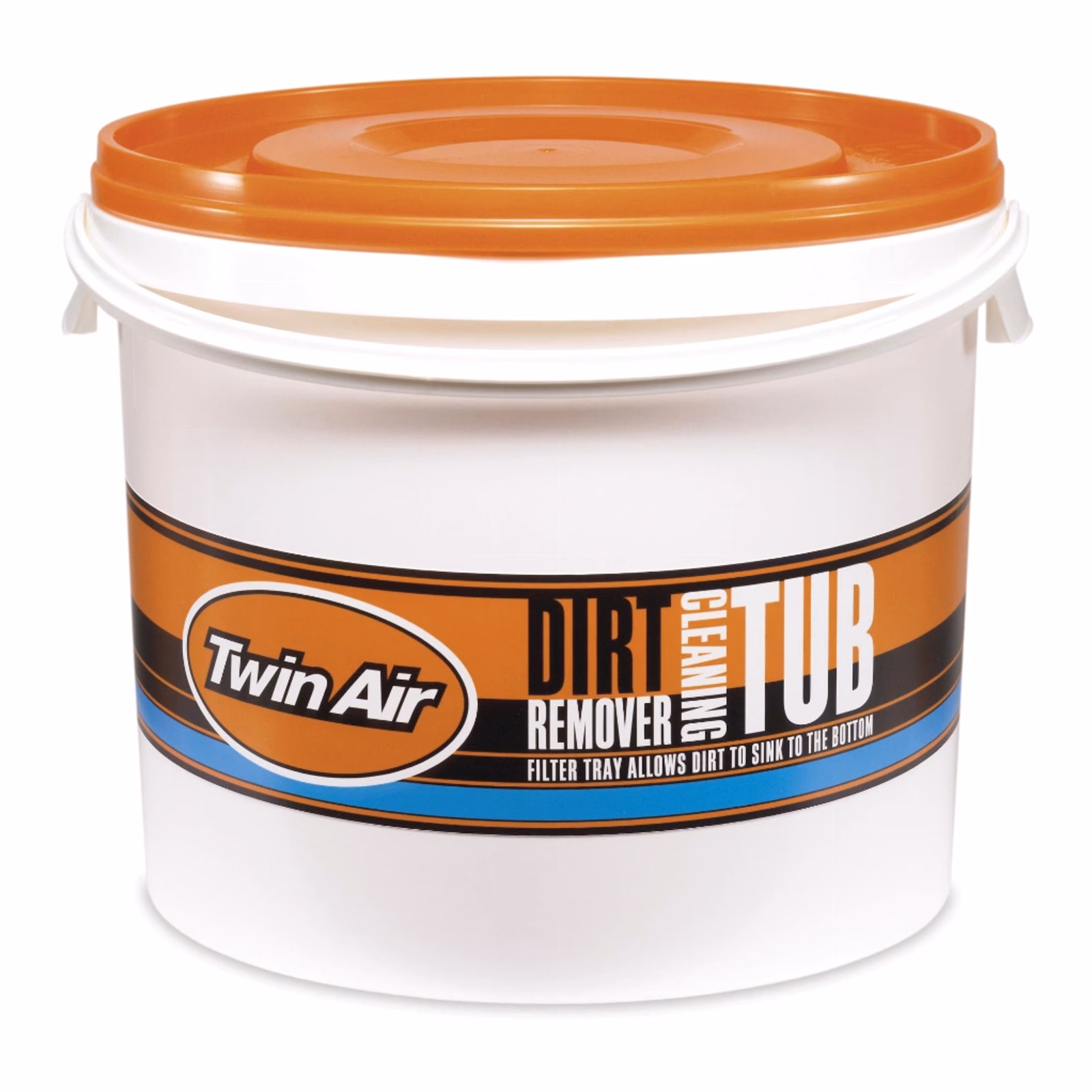 Twin Air Cleaning Tub + Lid, Includes Cages Orange & Black (10L) - Image 2