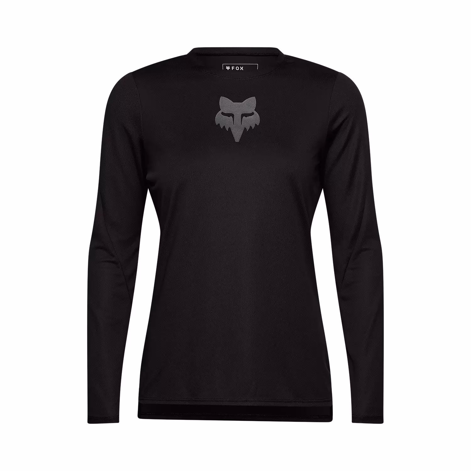 Fox Womens Ranger LS Jersey Fox Head Black - Image 1