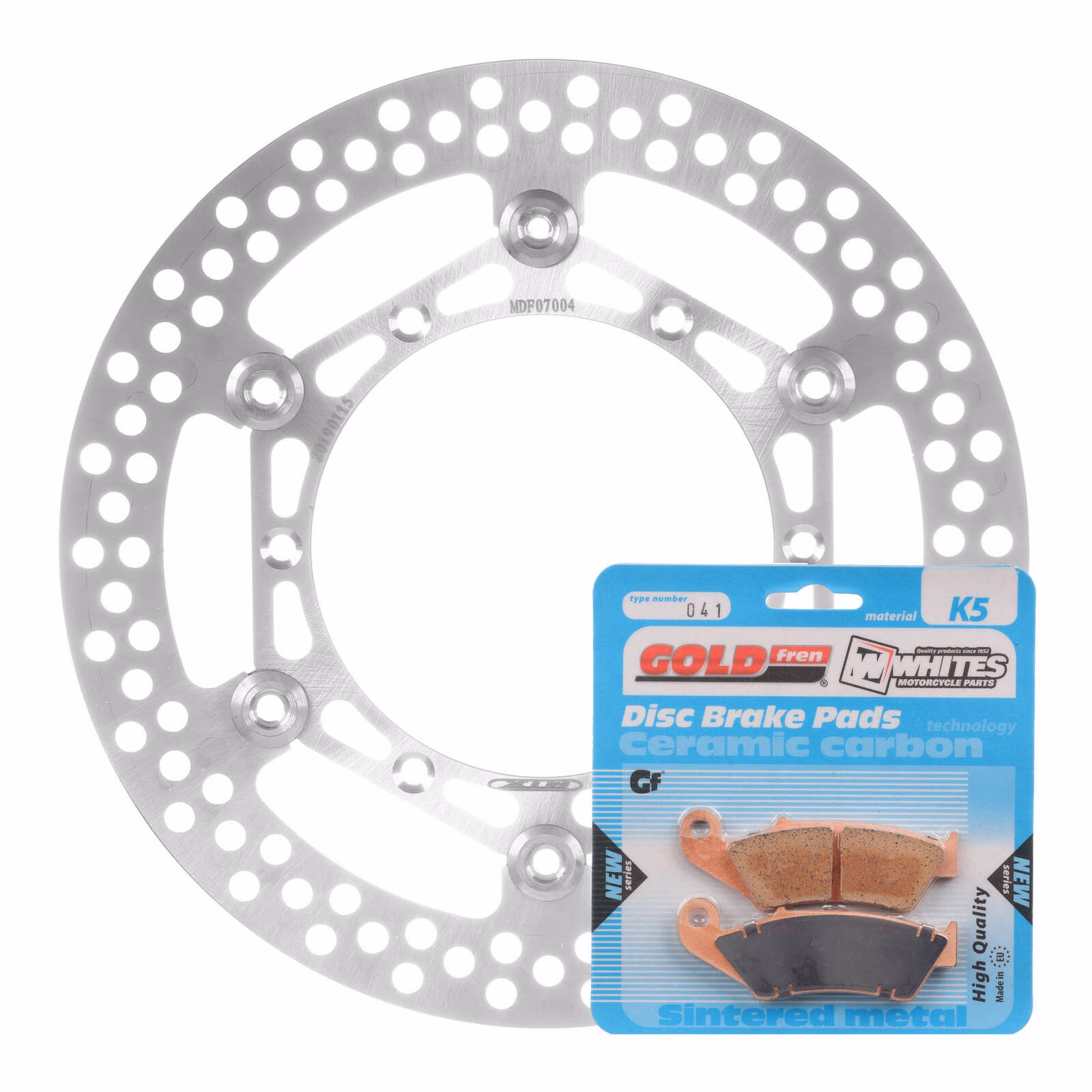 Brake Disc & Pad Front Kit - Yamaha YZ250 '01-'07 - Image 1