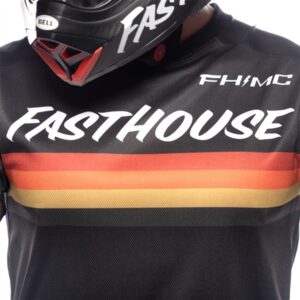 Fasthouse Carbon Force Motocross Jersey Black - Image 3
