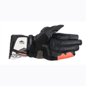Alpinestars SP-8 v3 Road Gloves Black/White/Red Fluoro - Image 2