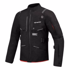 Ixon M-SKEID Road Jacket Blk/Neon Red - Image 2