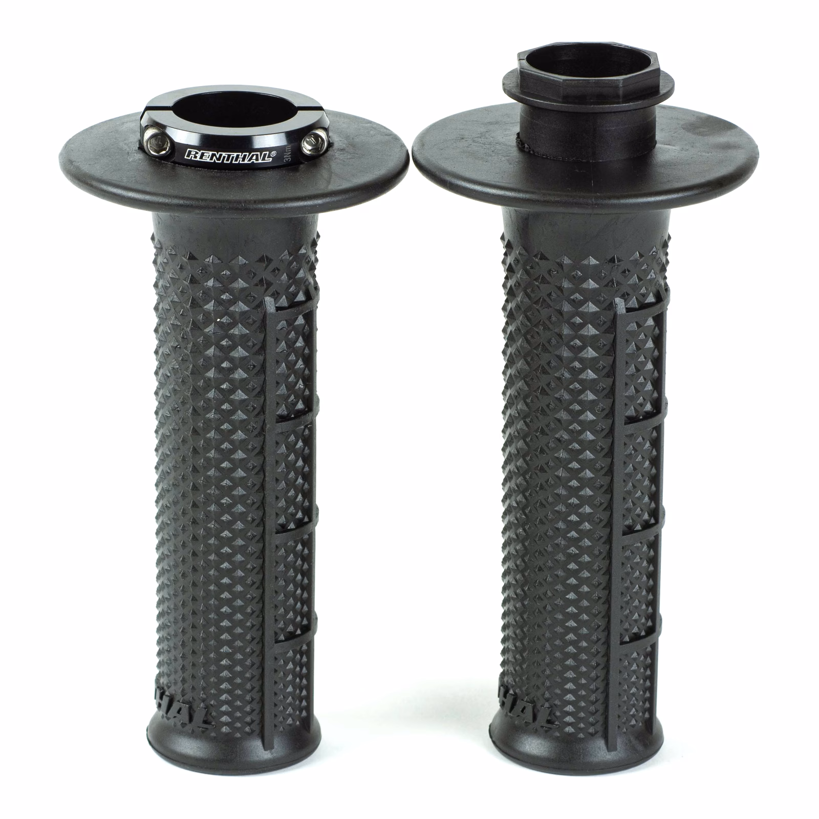 Renthal MX R-Works Lock-On Grips - UltraTacky (Tapered/Half Waffle) - Image 1
