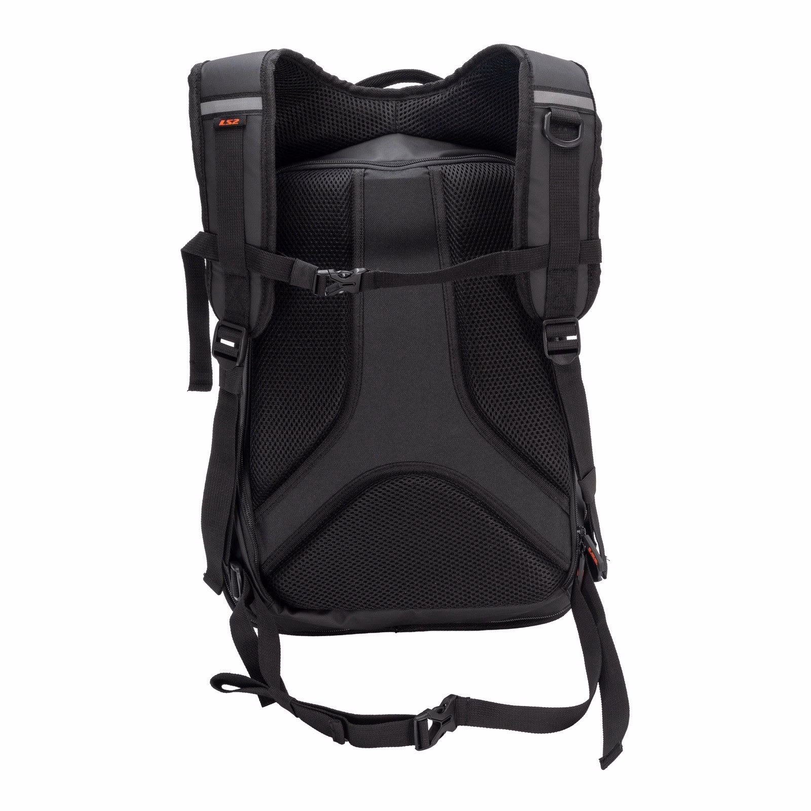 LS2 Shield Backpack Black 25L - Image 2