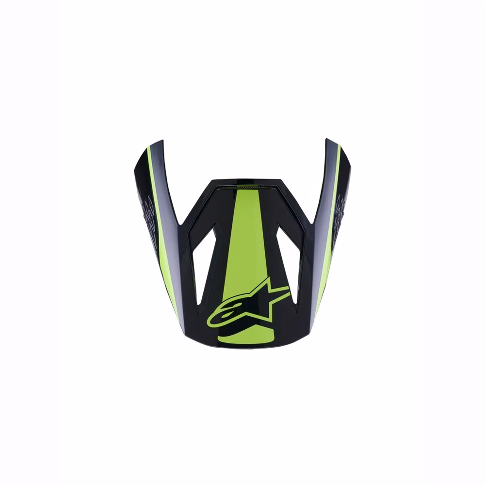 Alpinestars S-M3 Heat Visor Yellow Fluoro/Black Gloss