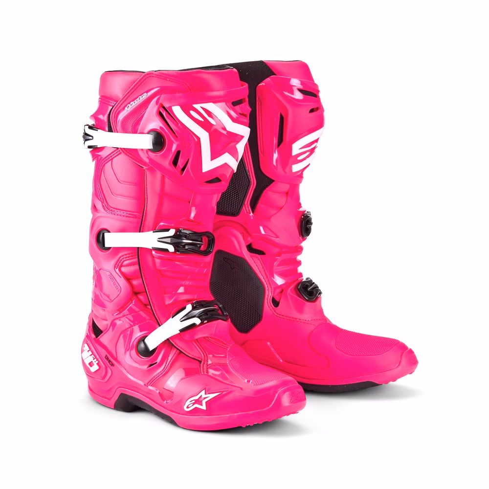 Alpinestars Tech-10 Motocross Boots Diva Pink/White