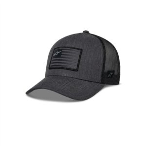 Alpinestars Flag Snapback Hat Charcoal Heather/Black - Image 1