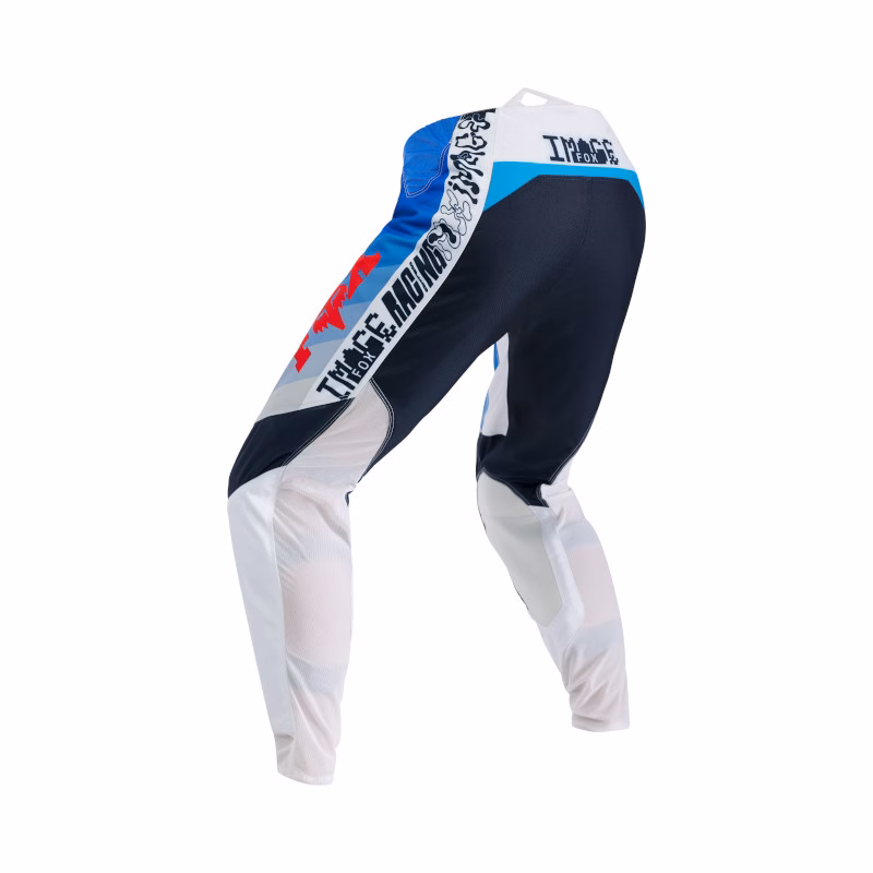 Fox 360 Fade Motocross Pants White/Blue
