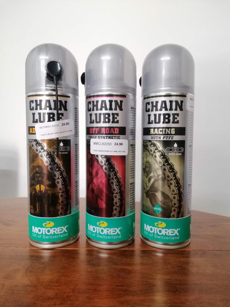 Oil Motorex Cross Power 4T 10W60 4L Plus Adventure Chain Lube