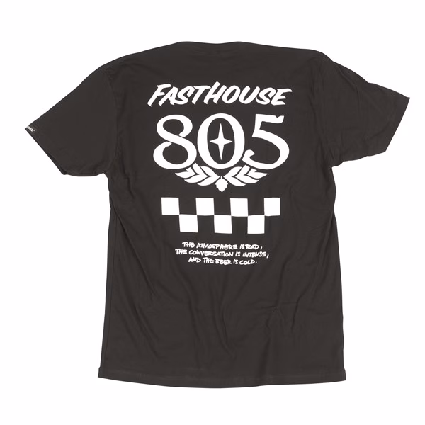 Fasthouse 805 Atmosphere Tee Black