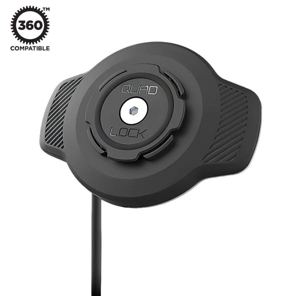 Quad Lock Waterproof Wireless Charging Head