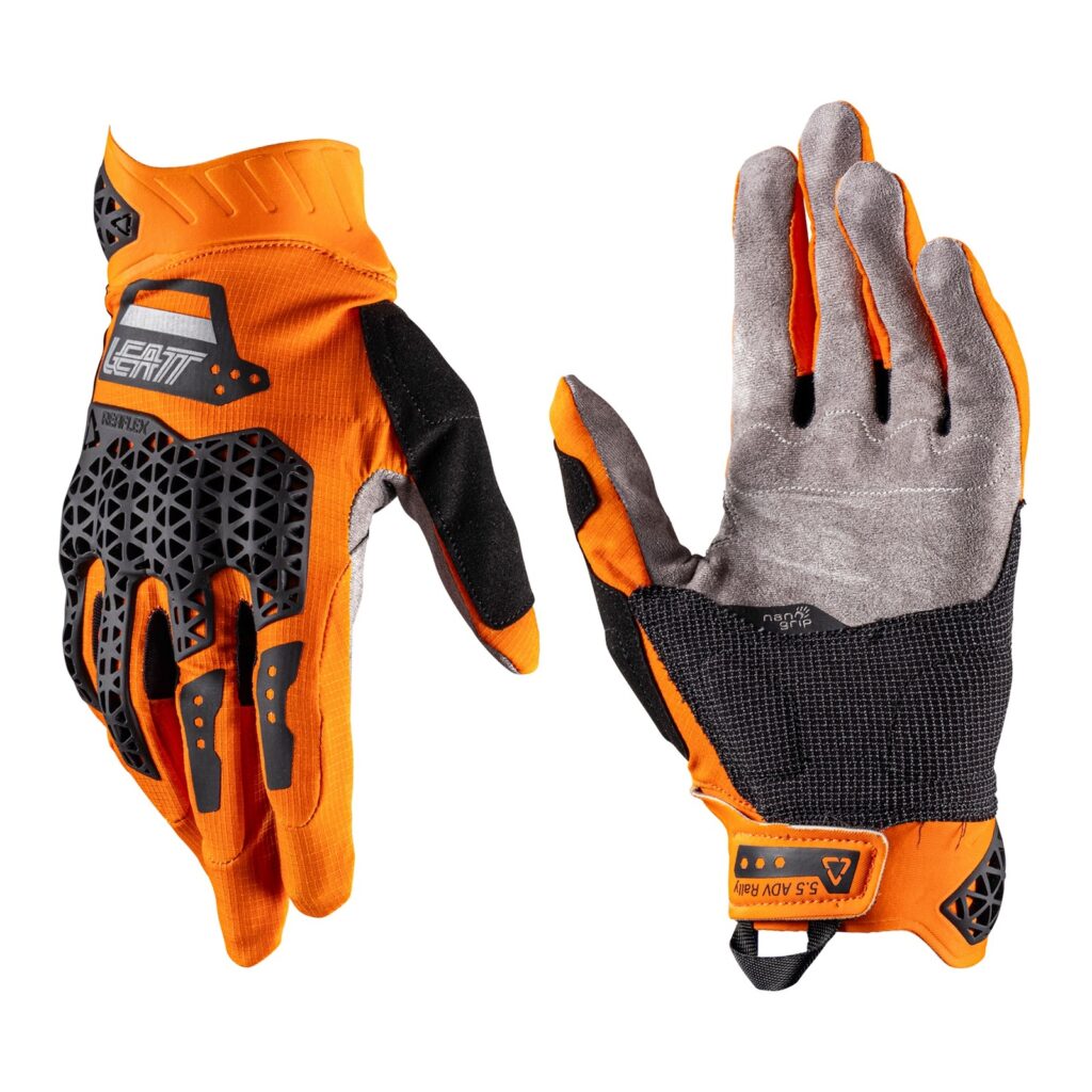 Leatt 5.5 ADV Rally Adventure Gloves Orange
