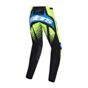 Alpinestars Techstar Nomur Motocross Pants Dark Navy/Yellow Fluoro/UCLA Blue - Image 2