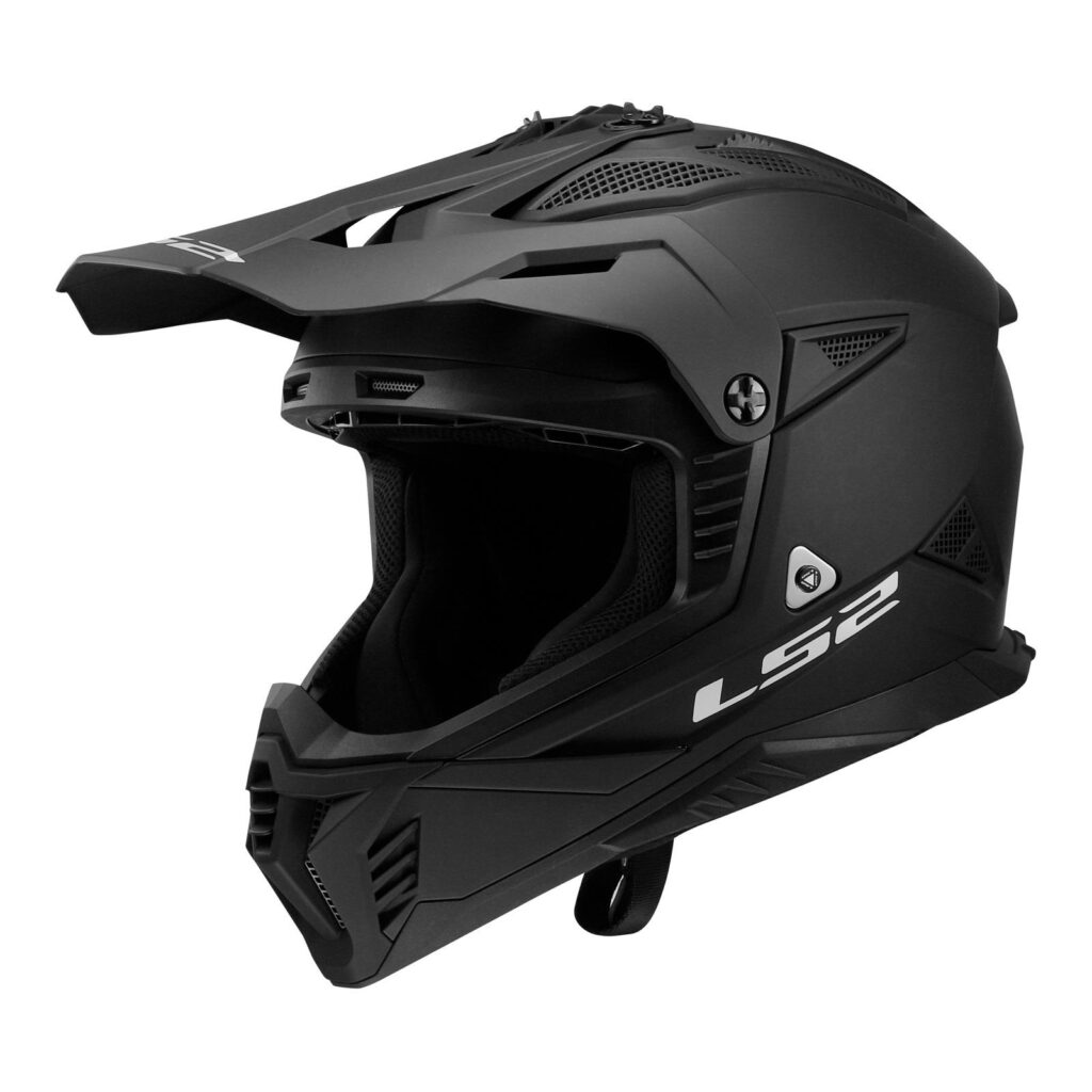 LS2 MX708 Fast II Motocross Helmet Matte Black