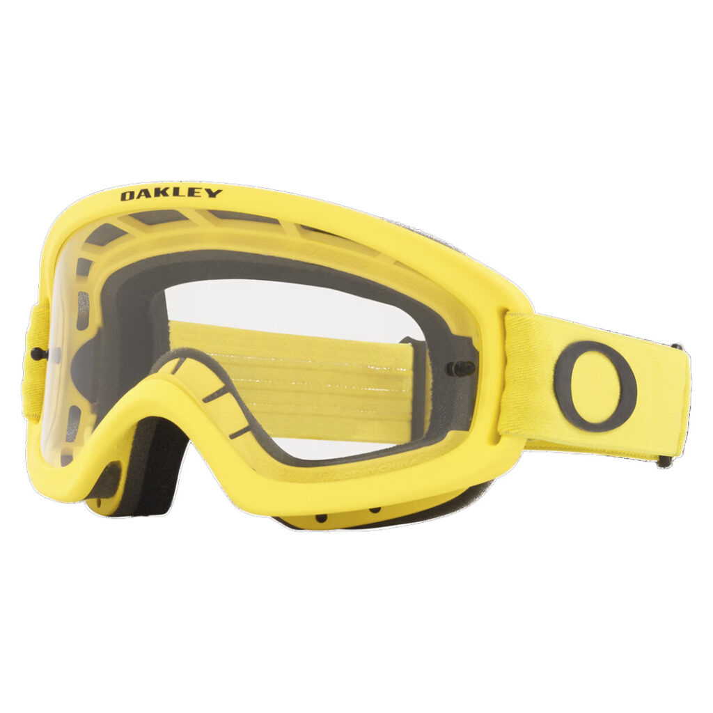 Oakley O-Frame 2.0 Pro XS MX Goggle Moto Yellow w/ Clear Lens