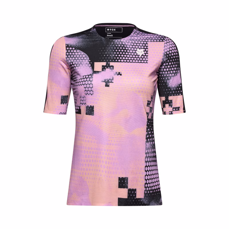 Fox Flexair Ascent SS Pulse MTB Jersey Ladies Dusty Rose