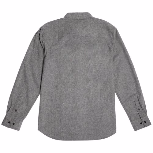 Fasthouse Saturday Night Special Flannel Charcoal Heather