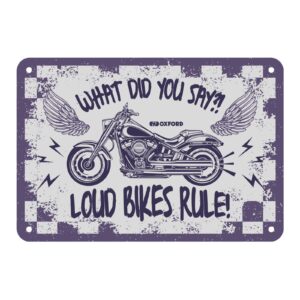 Oxford Garage Metal Sign: "What Did You Say" - Image 1
