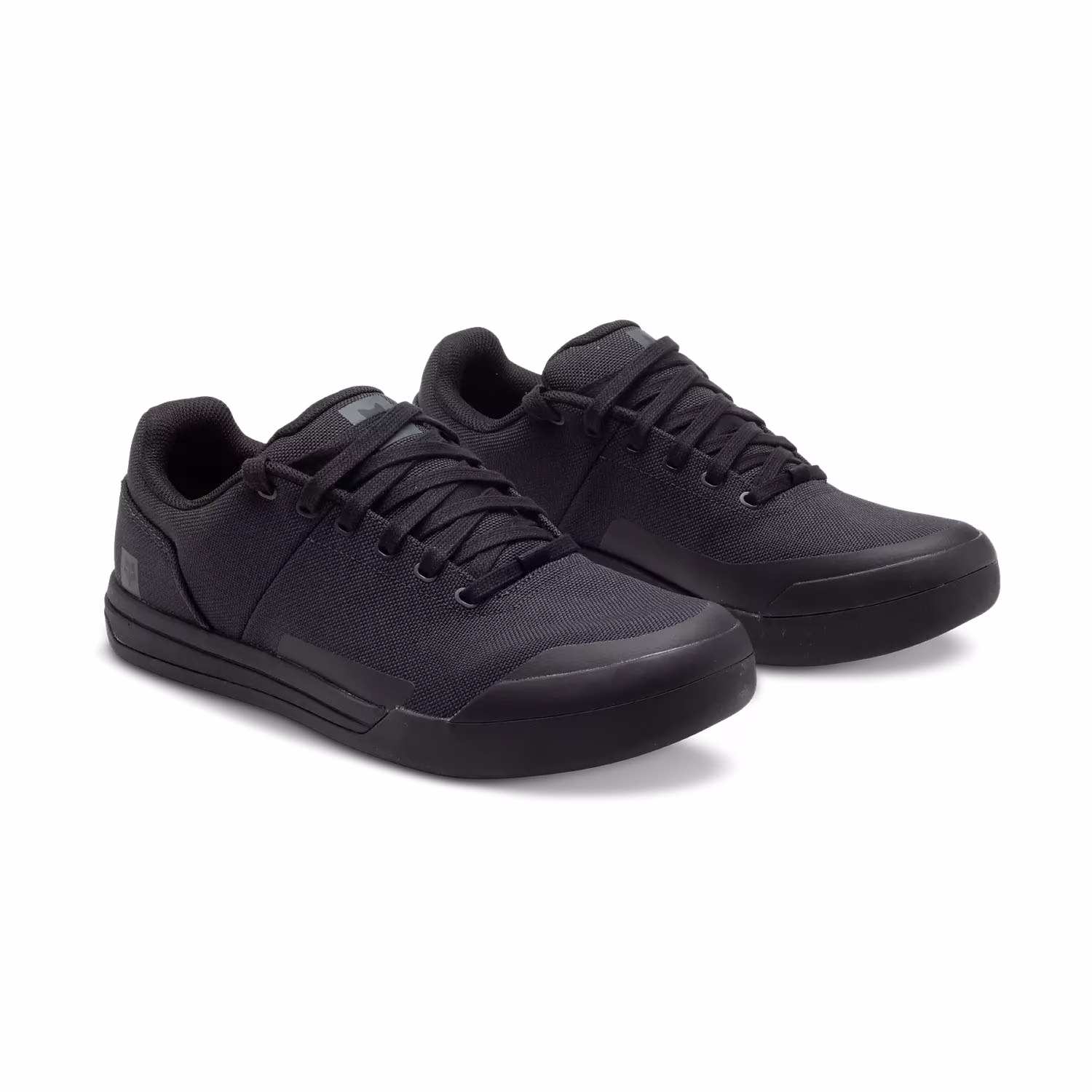 Fox Union Canvas Flat Shoes Black - Image 1