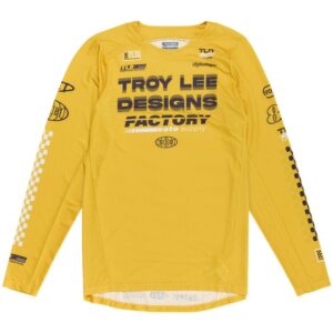 Troy Lee Designs GP Pro Air Factory Motocross Jersey Gold - Image 1