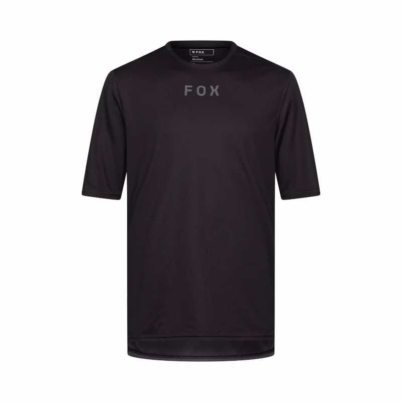 Fox Ranger MTB Jersey Wordmark Black