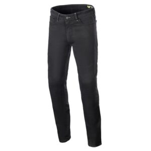 Alpinestars Copper v3 Denim Riding Jeans Black Rinse - Image 1