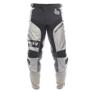 Fasthouse Grindhouse Club Motocross Pants Light Gray/Black/Teal - Image 1