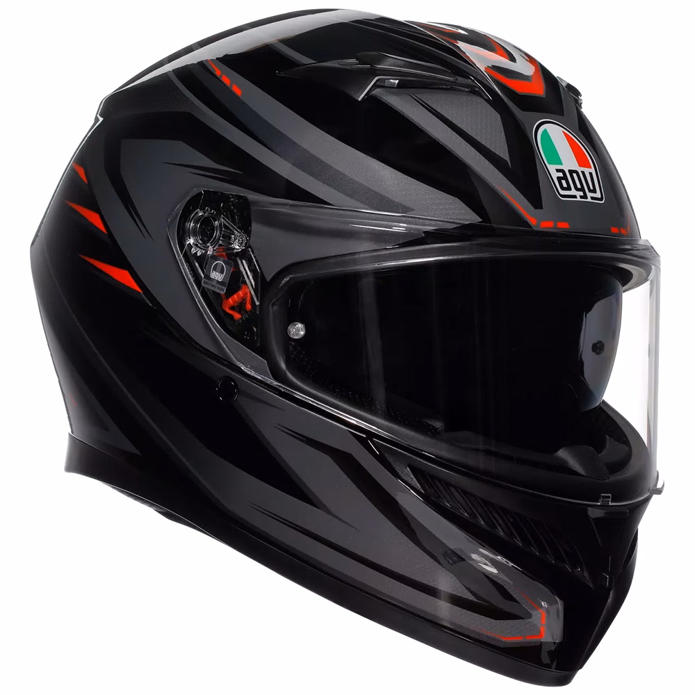 AGV K3 Syth Road Helmet Black/Red