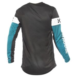 Fasthouse Grindhouse Akin Motocross Jersey, Marine/Black - Image 2