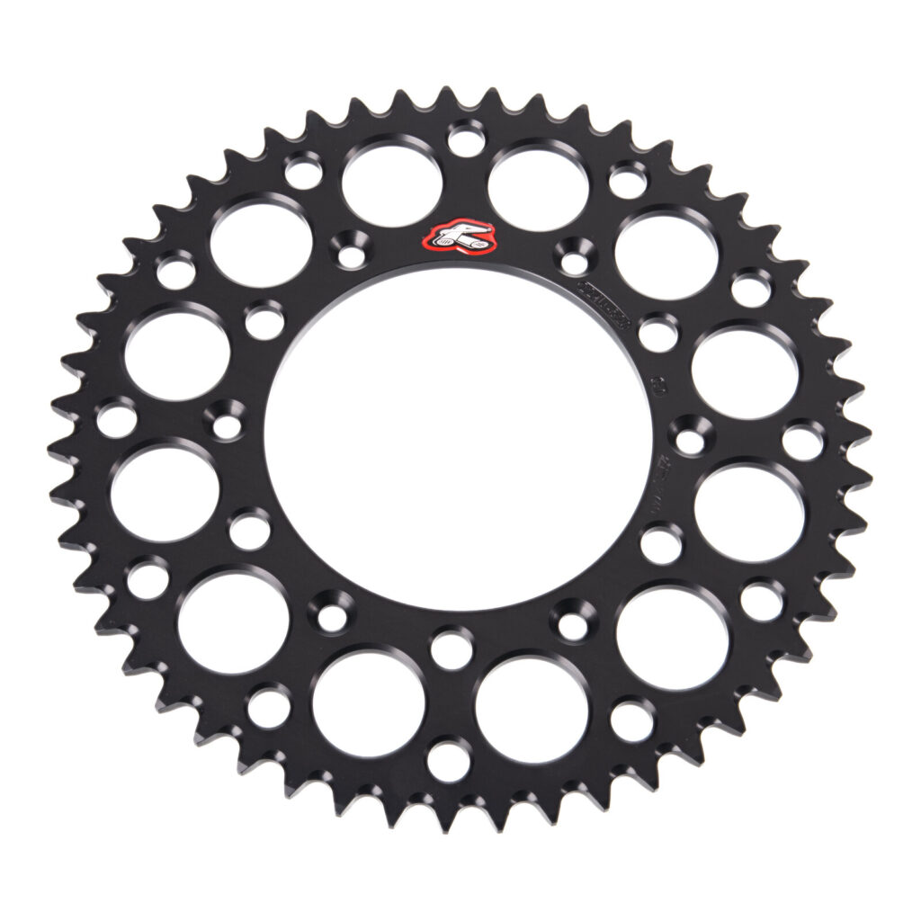 Renthal Sprocket Rear Black 51T Alloy 7075 T6 Grooved