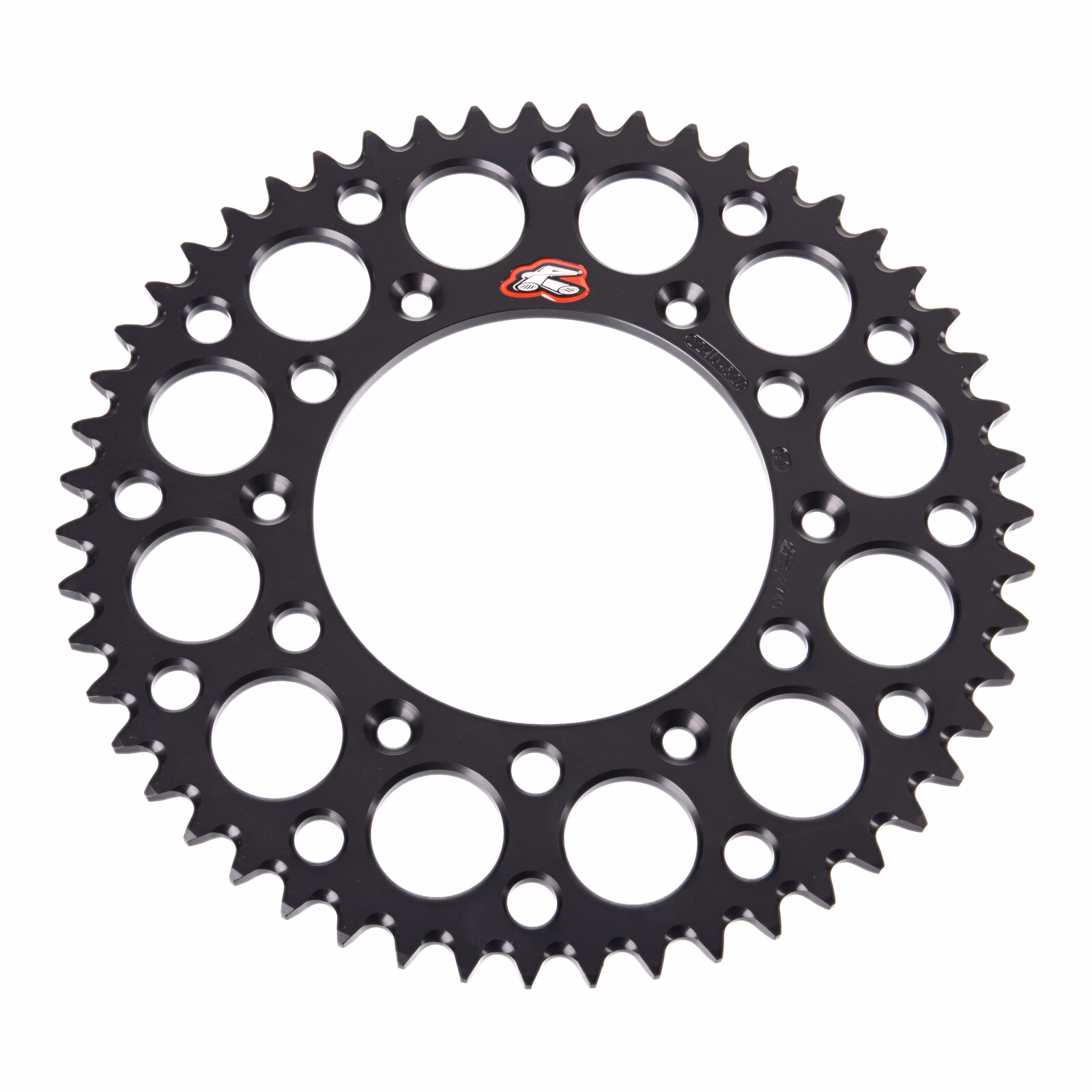 Renthal Sprocket Rear Black 51T Alloy 7075 T6 Grooved - Image 2