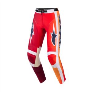 Alpinestars Racer Portl Motocross Pants Red/Light Gray/Dark Gray - Image 1