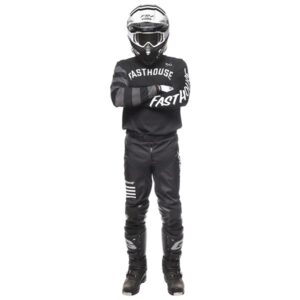 Fasthouse Carbon Eternal Motocross Jersey Black/Black - Image 7