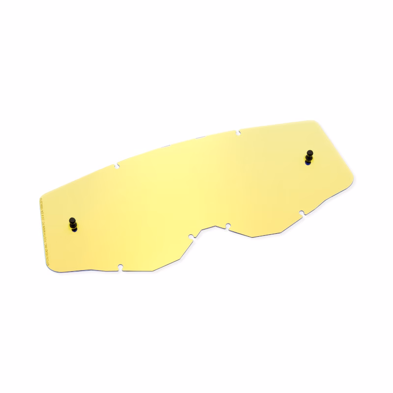Fox YTH Main Lexan Lens-Mirror Gold