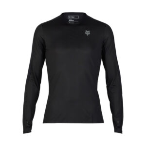 Fox Flexair Ascent LS MTB Jersey Black - Image 1