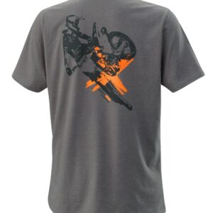 KTM MX Tee Grey - Image 2