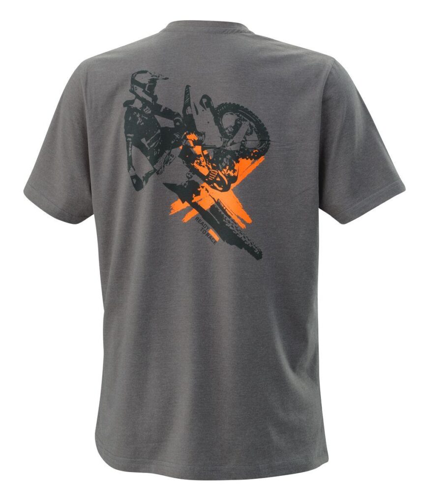 KTM MX Tee Grey