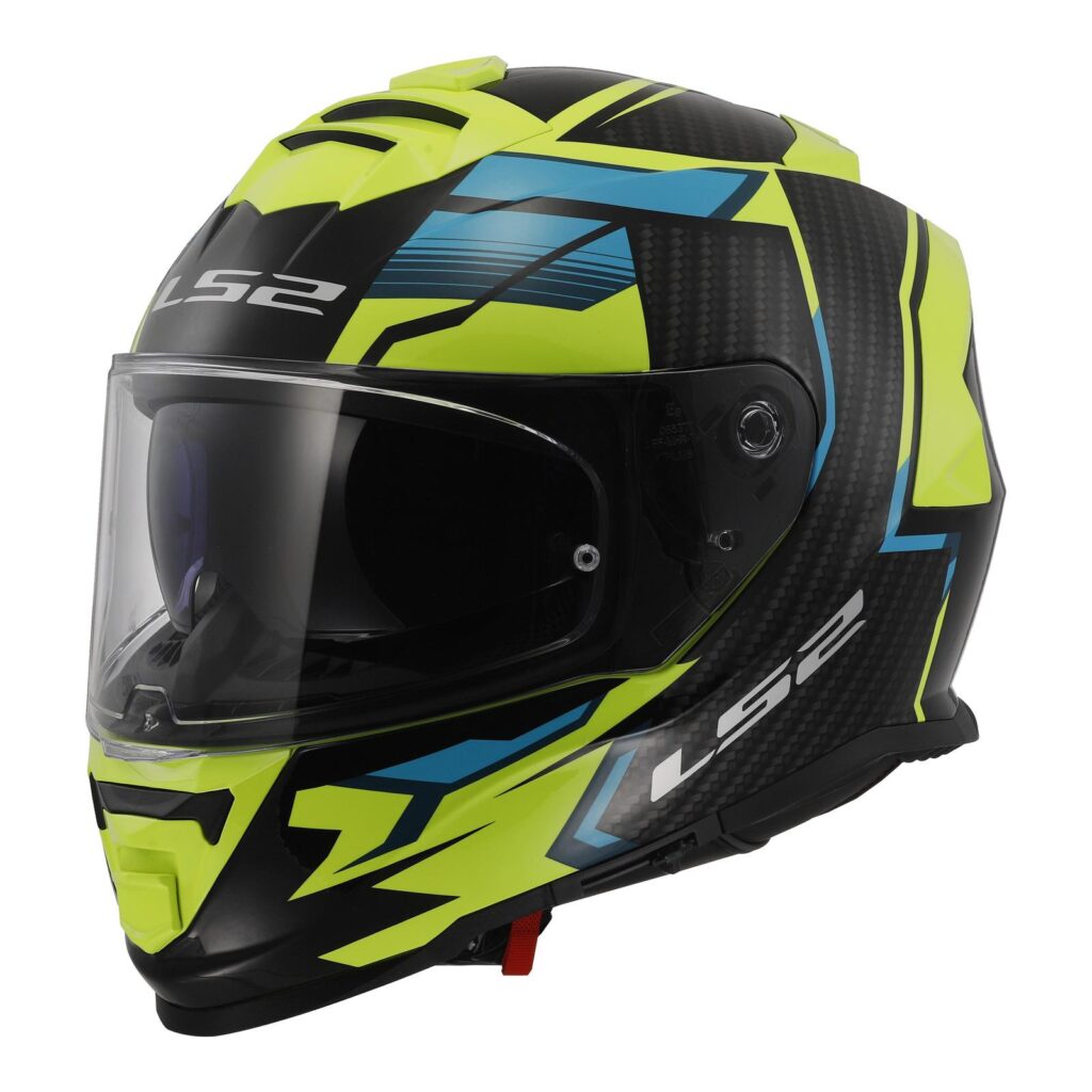 LS2 FF800 Storm II - Tracker Road Helmet Black / High Visibility Yellow