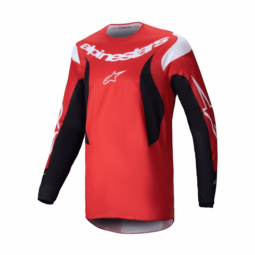Alpinestars Fluid Haul Motocross Jersey Bright Red/Black