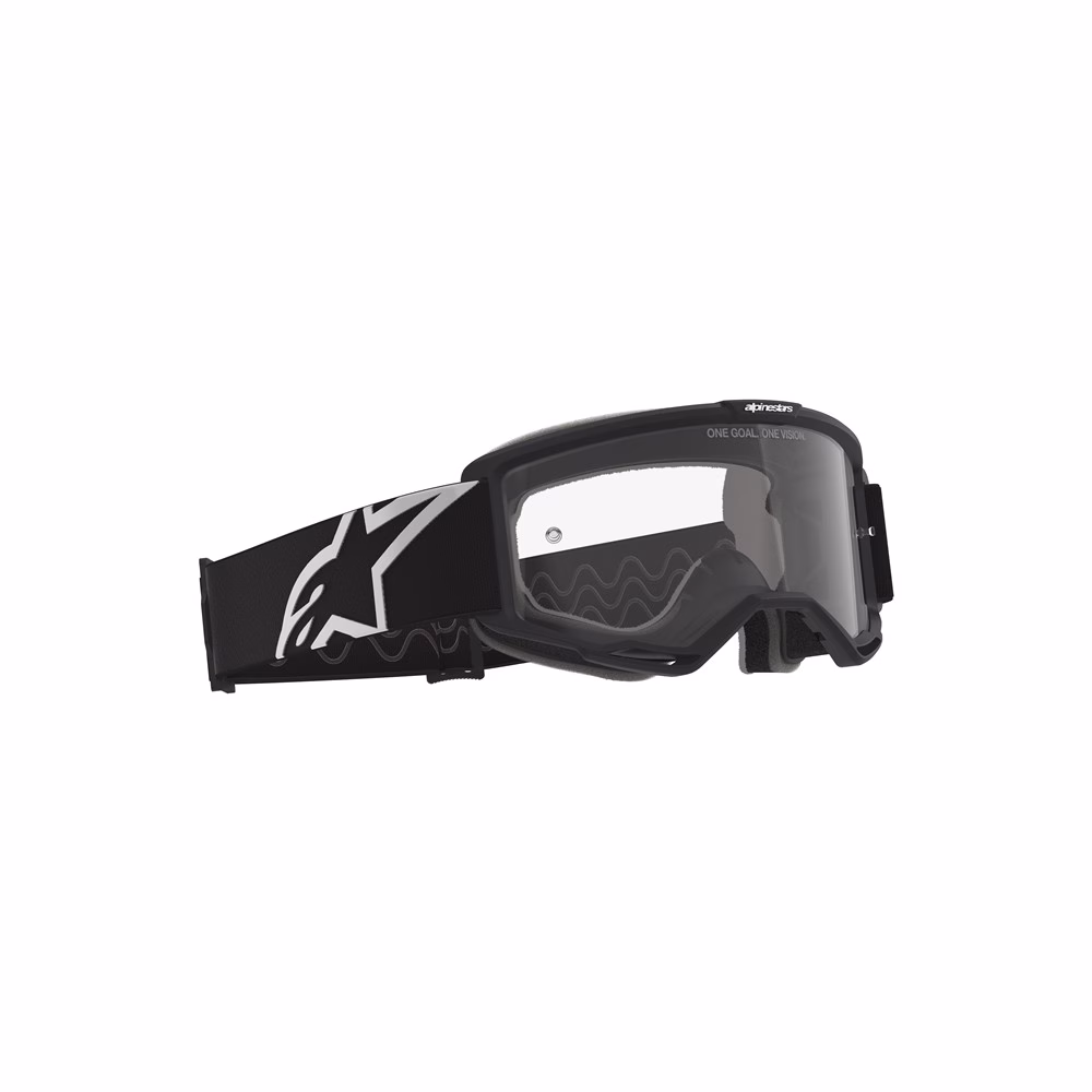 Alpinestars Vision 5 OTG Goggle Black/Grey - Clear Lens