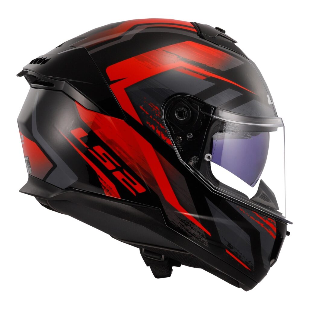 LS2 FF808 Stream II Fury Road Helmet Black / Red