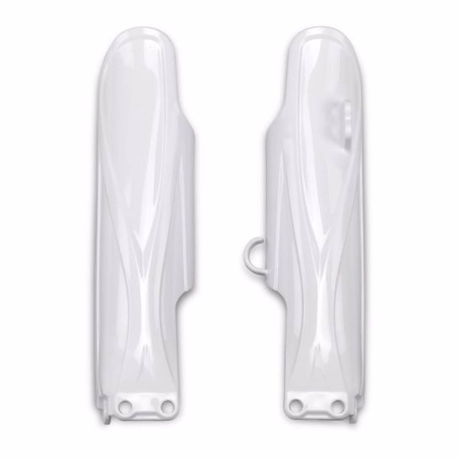 Polisport Fork Guards Yamaha YZ85 '22 - White - Image 1