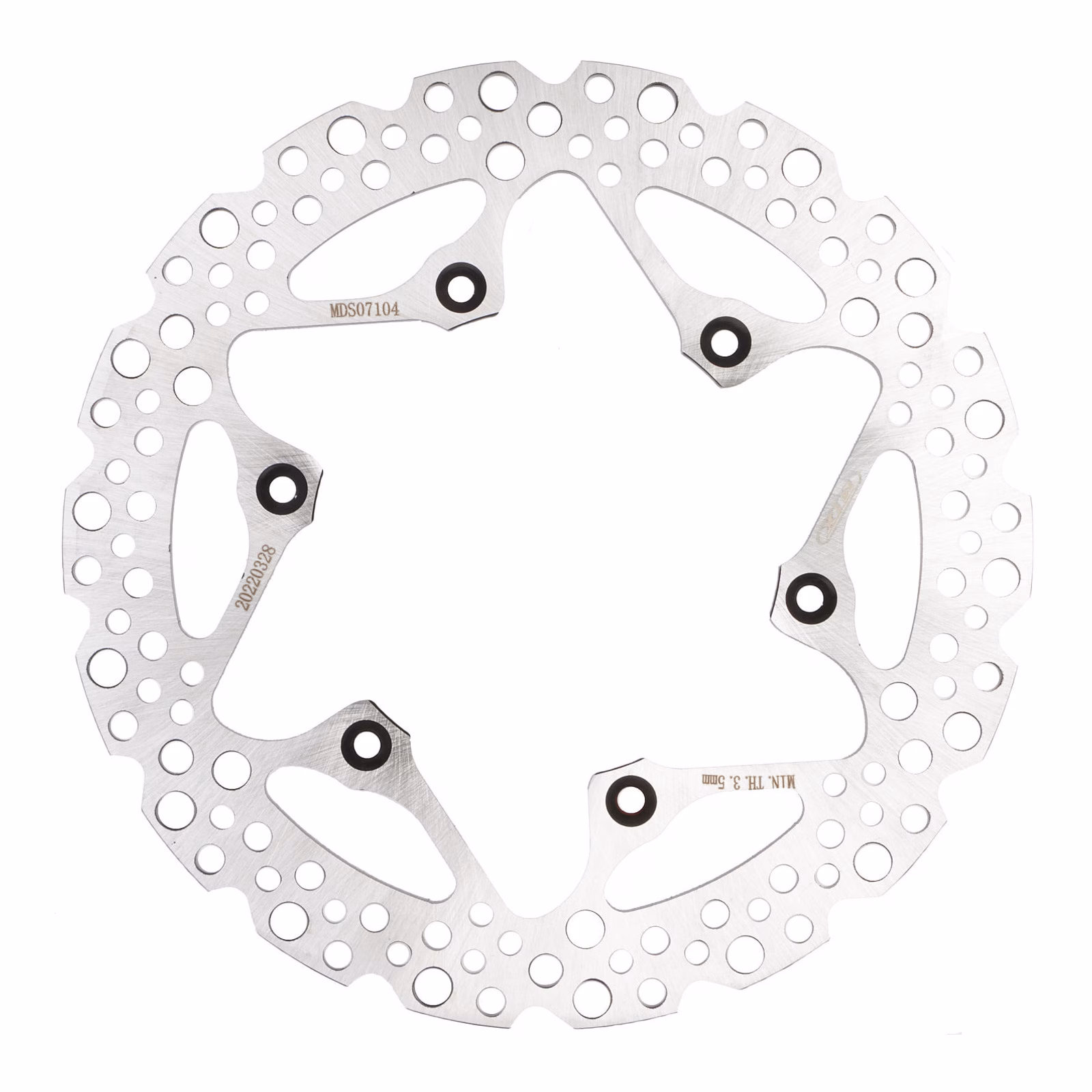 MTX Brake Disc Solid Type - Rear - Image 1