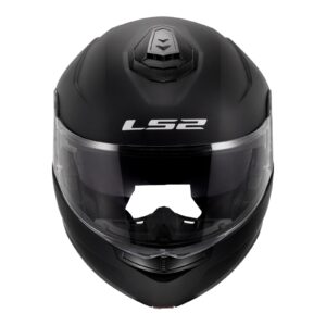 LS2 FF908 Strobe II Flip Front Helmet Matte Black - Image 4