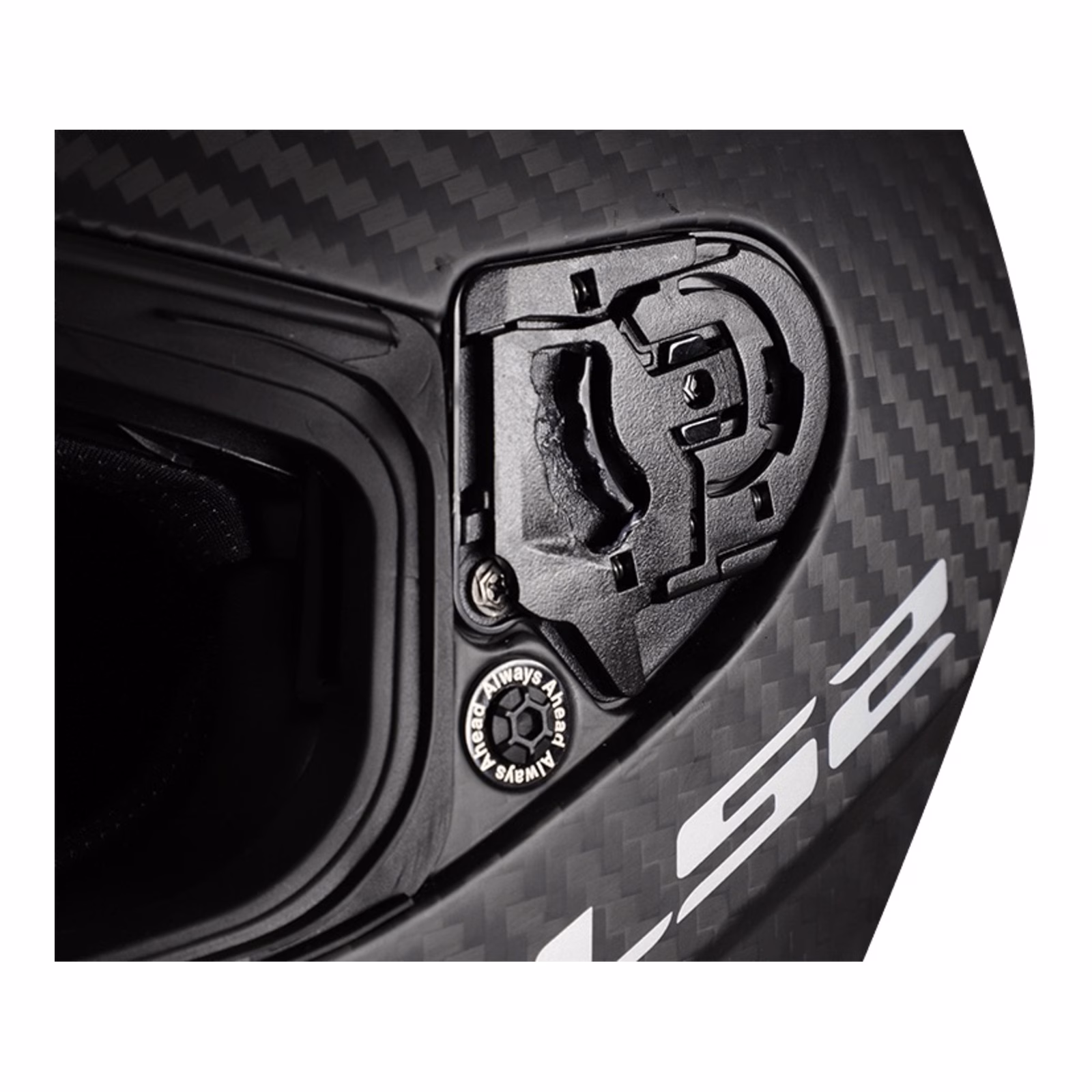 LS2 FF807 Ratchet System + Screws - Image 1