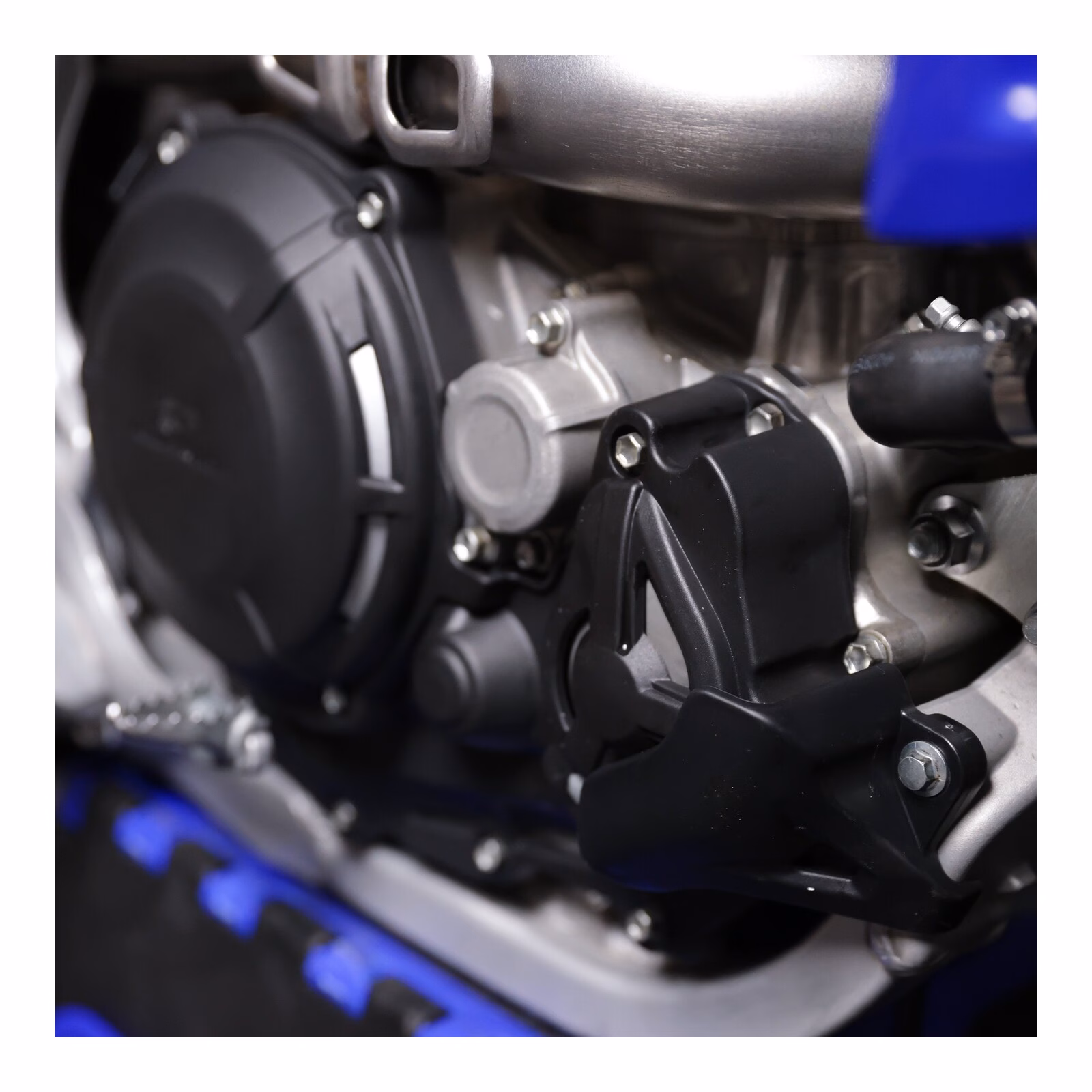 Poli Clutch & Ignition Cover Protector Kit YZ450F '23 - Black - Image 4