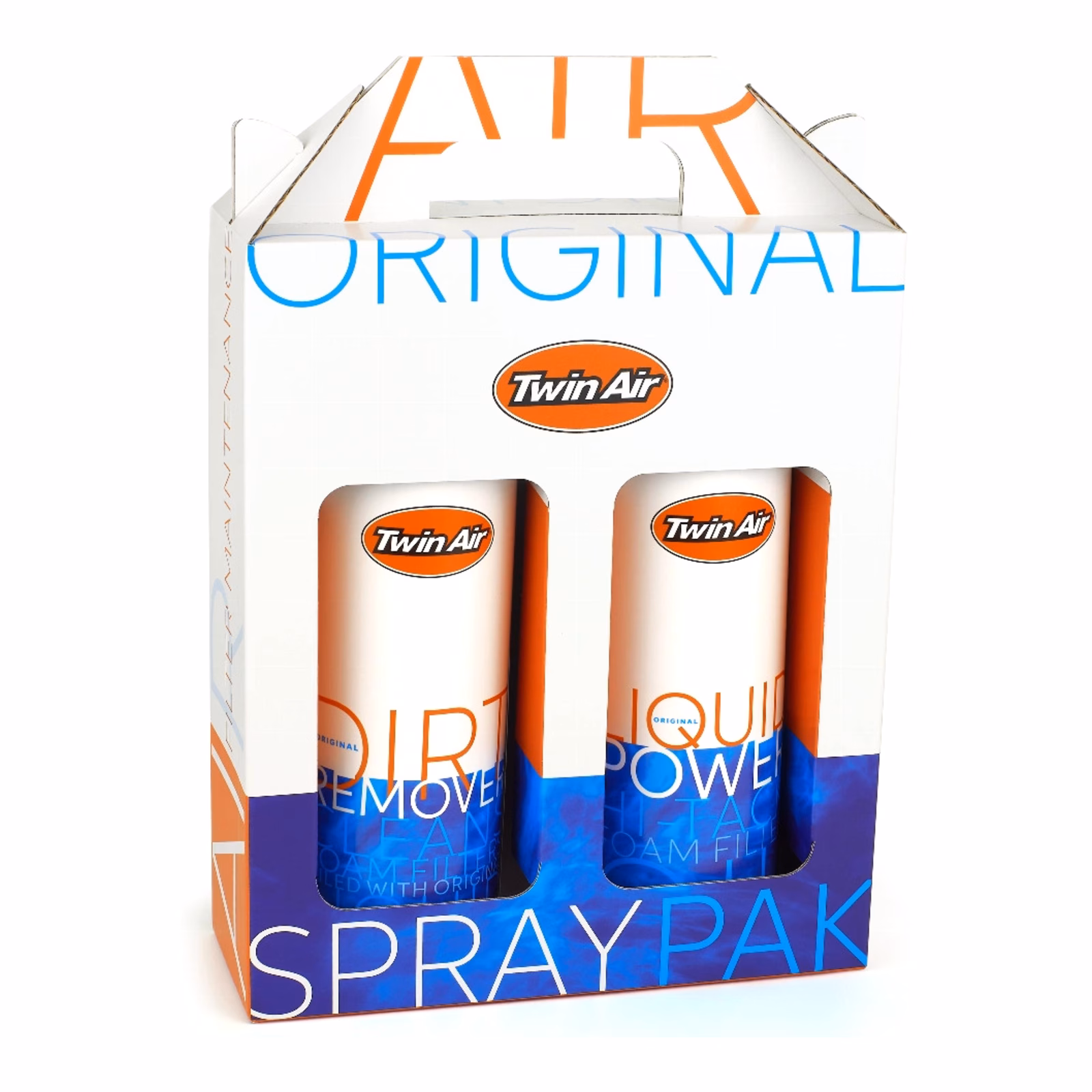 Twin Air Liquid Power Spray & Liquid Dirt Remover Spray Pak 2x500ml - Image 1