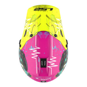LS2 MX706J COZ GorillaYouth Motocross Helmet Gloss Purple - Image 5