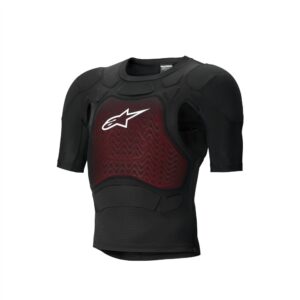 Alpinestars Bionic Plasma LT Jacket Short Sleeve Black/White - Image 1