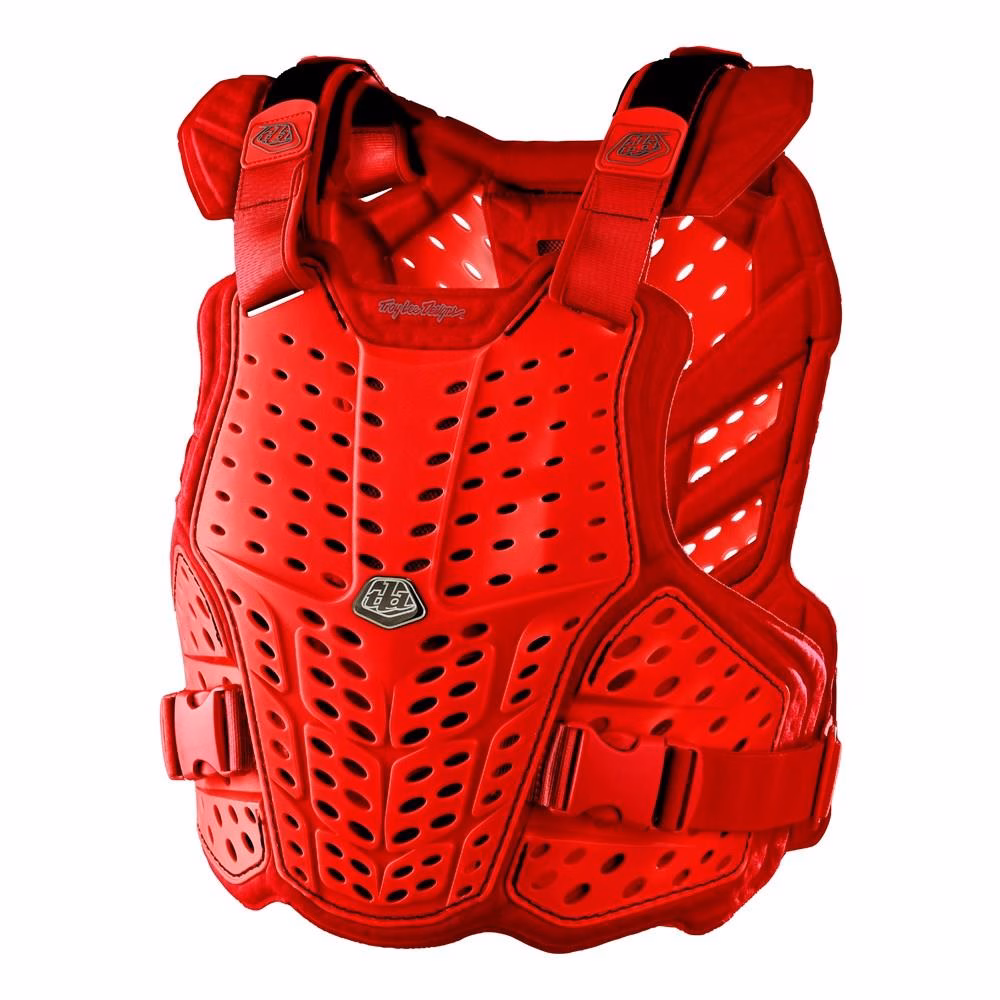 Troy Lee Designs Rockfight Chest Protector Youth Red